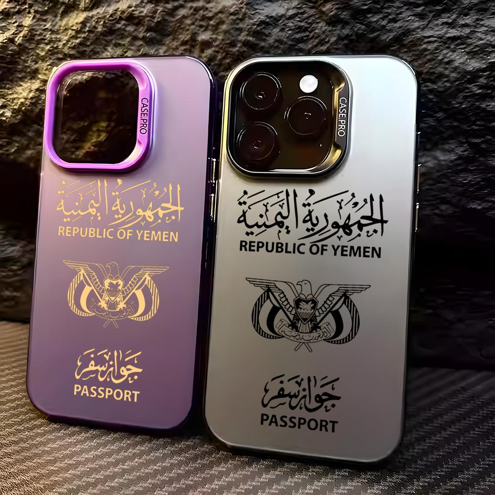 Apple Iphone 15 Pro Max - Etui na telefon Y-Yemen Passport do