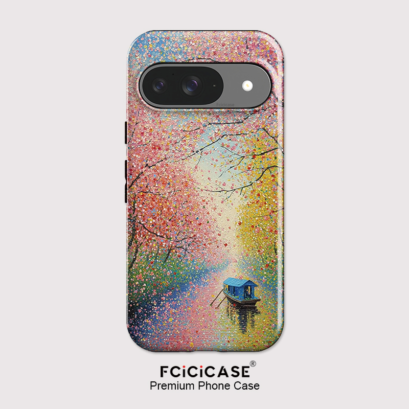 Google Pixel 8A - Etui na telefon Fcicicase z kolorowym