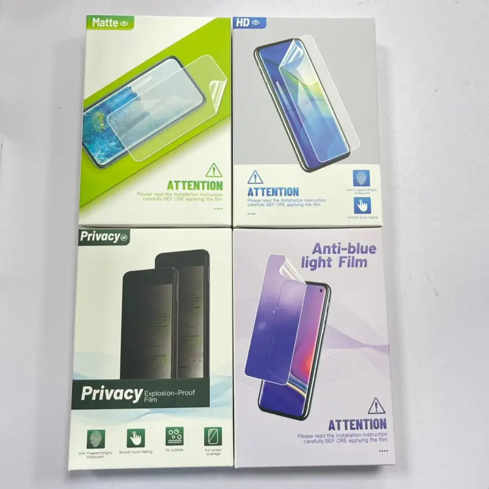 Flexible Tpu Film - 50 szt. elastycznych hydrożelowych folii TPU